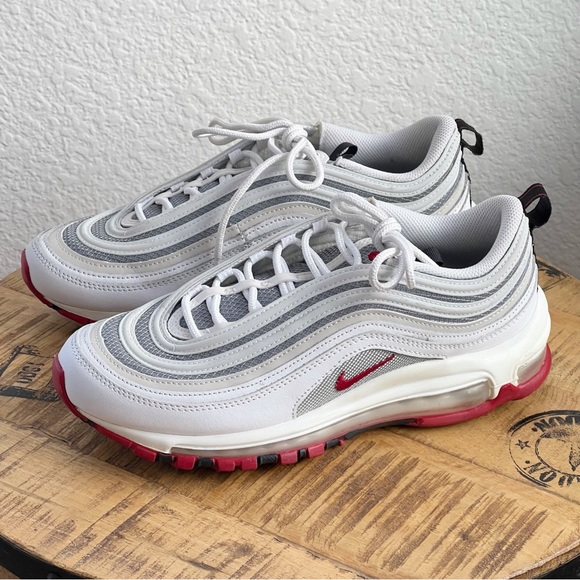 Nike Air Max 97 White Bullet Sneakers Men’s 8